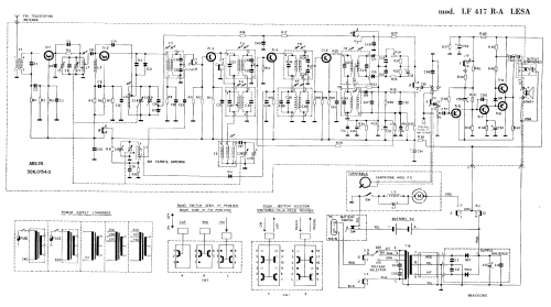 Radio-Giradischi LF 417 R-A; LESA ; Milano (ID = 2959401) Radio