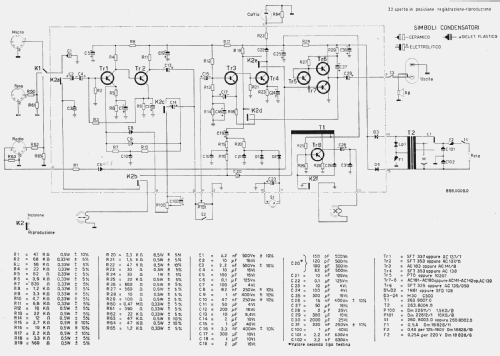 Renas NP22 R-Player LESA ; Milano, build 1967 ?, 1 pictures ...