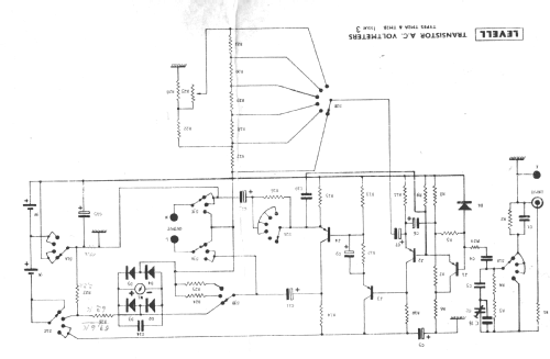 Transistor AC Voltmeter TM2B; Levell Electronics (ID = 520284) Ausrüstung