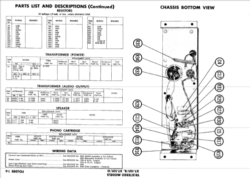 Trixtereo XT-101/B ; Trix Brand, Lever (ID = 606739) R-Player