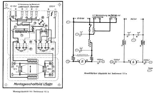 Gleichstrom-Gleichstrom-Umformer U 5 a; Levy, Dr. Max, (ID = 291296) Power-S