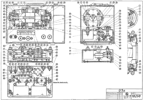 Gleichstrom-Gleichstrom-Umformer U 5 a; Levy, Dr. Max, (ID = 291303) Power-S