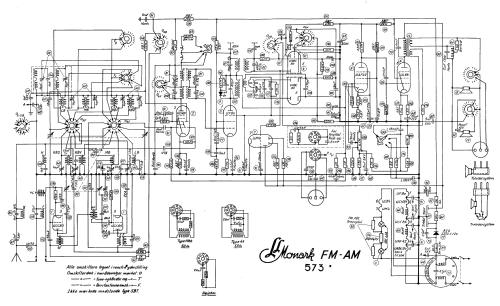 Monark FM-AM 573; Linnet & Laursen LL (ID = 2405679) Radio