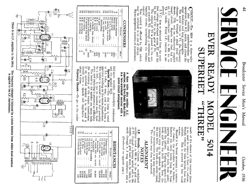 5014; Ever Ready Co. GB (ID = 1298772) Radio