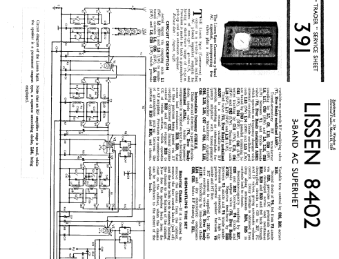 Caernarvon 8402; Lissen Ltd.; London (ID = 1251478) Radio