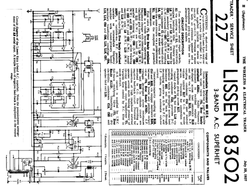 Monarch 8322; Lissen Ltd.; London (ID = 1298814) Radio