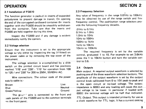 Function Generator FG600; LLoyd Instruments; (ID = 1995244) Equipment