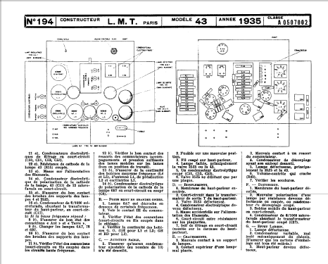 43; LMT L.M.T., Le (ID = 205333) Radio