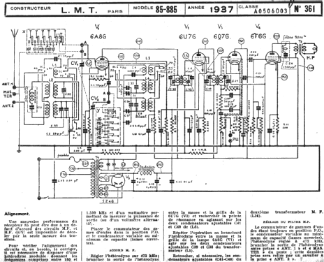 85; LMT L.M.T., Le (ID = 219202) Radio