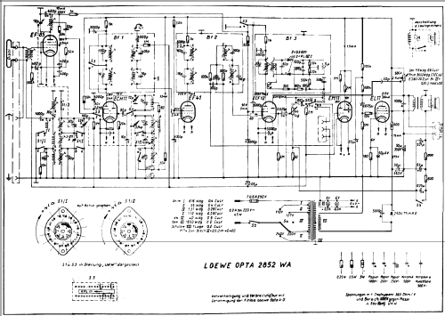 2852WA; Loewe-Opta; (ID = 256039) Radio