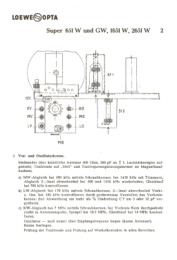 651-GW; Loewe-Opta; (ID = 3085736) Radio