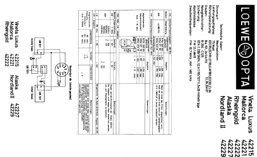 Alaska-Stereo 42 227 Ch= 42834; Loewe-Opta; (ID = 332721) Radio