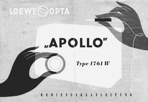 Apollo 1761W; Loewe-Opta; (ID = 2801601) Radio