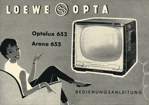 Arena 655; Loewe-Opta; (ID = 3115943) Television