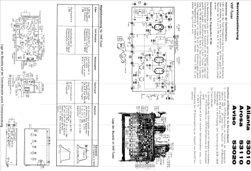 Atlanta 53 010; Loewe-Opta; (ID = 738883) Television