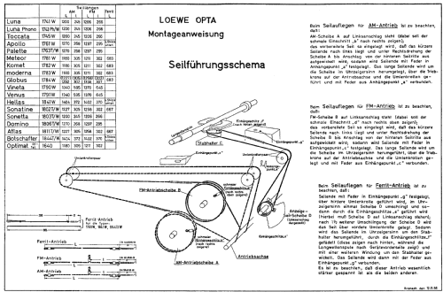 Atlas 1811T/W; Loewe-Opta; (ID = 52393) Radio