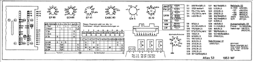 Atlas 53 1953WF; Loewe-Opta; (ID = 17660) Radio