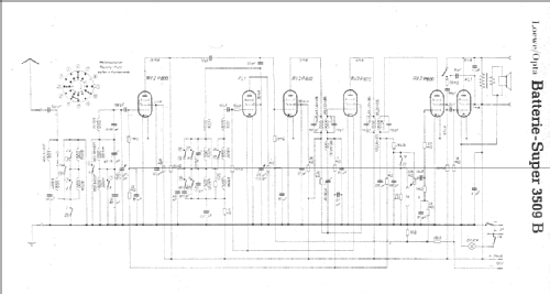 Batterie-Super 3509B; Loewe-Opta; (ID = 8665) Radio