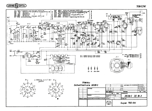 Berlin 750GW; Loewe-Opta; (ID = 3085747) Radio