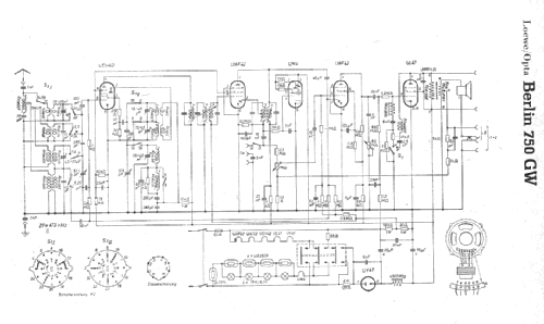 Berlin 750GW; Loewe-Opta; (ID = 8667) Radio