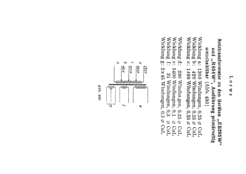 EB205W; Loewe-Opta; (ID = 341266) Radio