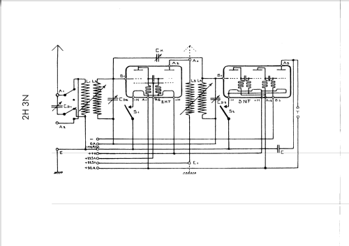 Fernempfänger 2H3N Batterie; Loewe-Opta; (ID = 340501) Radio