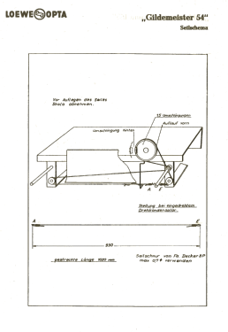 Gildemeister 54 1454W; Loewe-Opta; (ID = 3085268) Radio