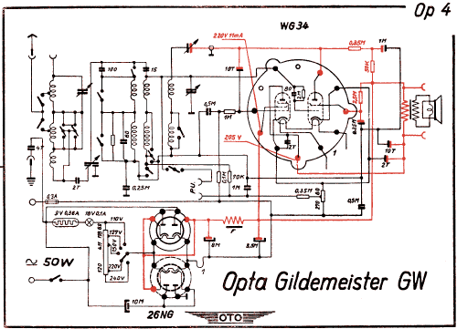 Gildemeister GW; Loewe-Opta; (ID = 3017341) Radio