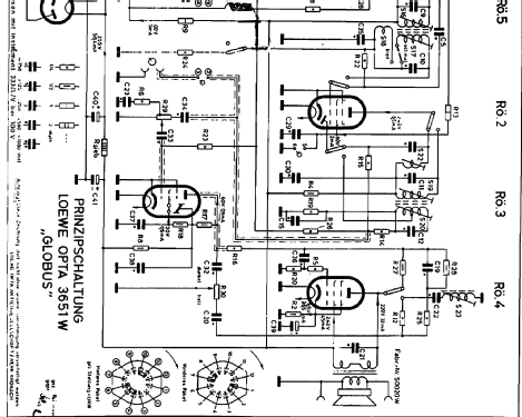 Globus W; Loewe-Opta; (ID = 423386) Radio