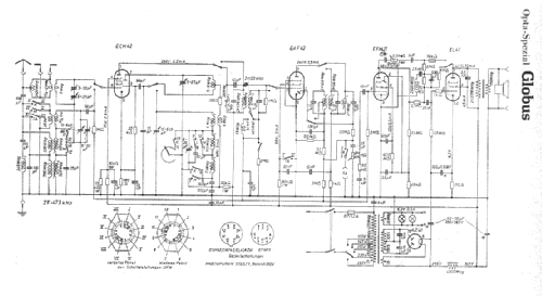 Globus W; Loewe-Opta; (ID = 5003) Radio