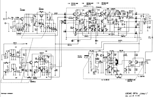 Lissy L 51205; Loewe-Opta; (ID = 344500) Radio