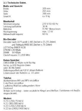 Loewe MultiTel-D BTX ; Loewe-Opta; (ID = 2940025) Computer & SPmodules