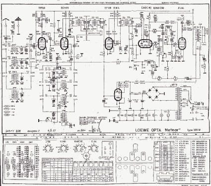 Meteor 326W; Loewe-Opta; (ID = 959299) Radio