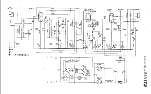 Opta 540GW; Loewe-Opta; (ID = 8561) Radio