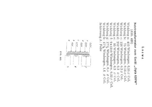 Opta 638W; Loewe-Opta; (ID = 341285) Radio