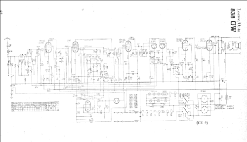 Opta 838GW; Loewe-Opta; (ID = 8655) Radio