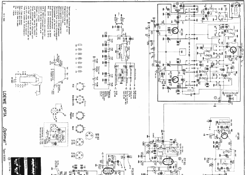 Optimat 63 051; Loewe-Opta; (ID = 326372) Television