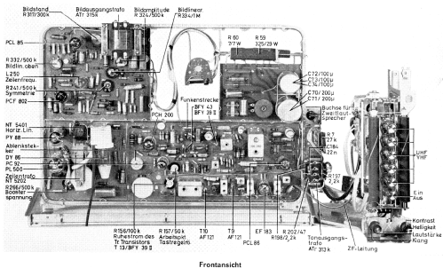 Optimat 63 051; Loewe-Opta; (ID = 624897) Television