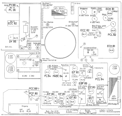 Optimat 665/II ; Loewe-Opta; (ID = 735492) Television