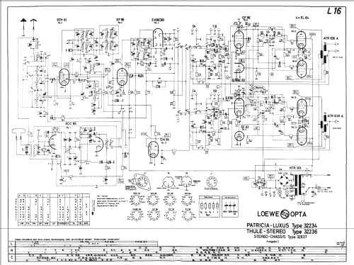 Patricia-Luxus-Stereo 32234T/W; Loewe-Opta; (ID = 1503219) Radio