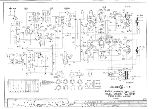 Patricia-Luxus-Stereo 32234T/W; Loewe-Opta; (ID = 2953350) Radio