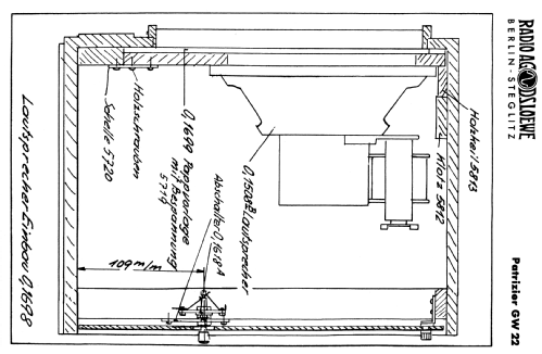 Patrizier GW; Loewe-Opta; (ID = 2126494) Radio