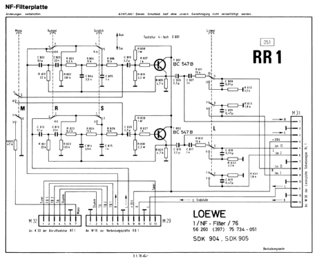 Profisound SDK 905 58231; Loewe-Opta; (ID = 2661166) Radio