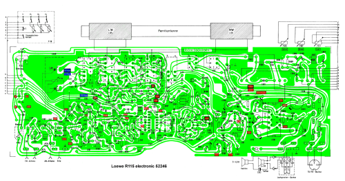 R115 electronic 52246; Loewe-Opta; (ID = 1324584) Radio