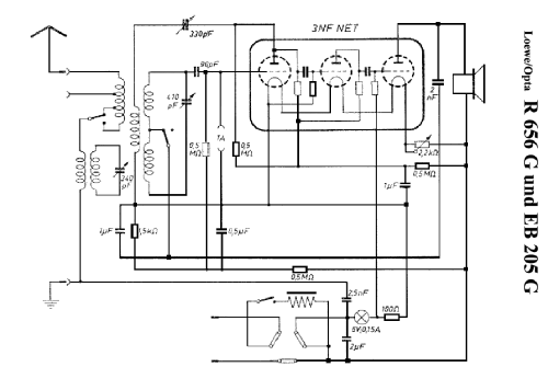 R656G; Loewe-Opta; (ID = 26005) Radio