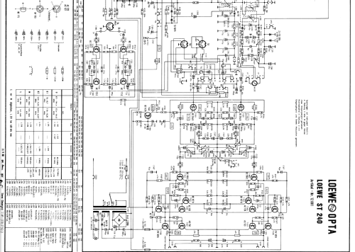 ST240 12081; Loewe-Opta; (ID = 560215) Radio