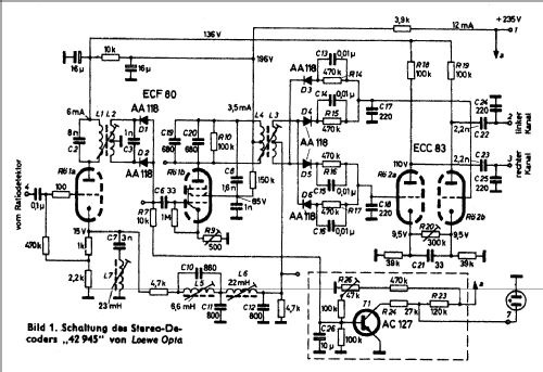 Stereo-Decoder 42 945; Loewe-Opta; (ID = 523831) mod-past25