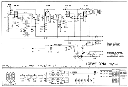 Tilly 4920; Loewe-Opta; (ID = 1875215) Radio