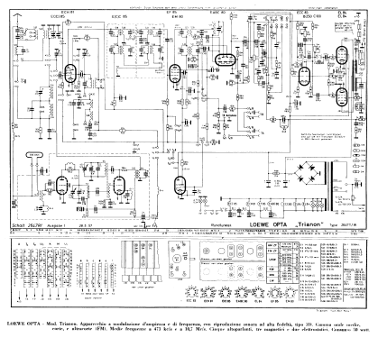 Trianon 2647T/W; Loewe-Opta; (ID = 3046792) TV Radio