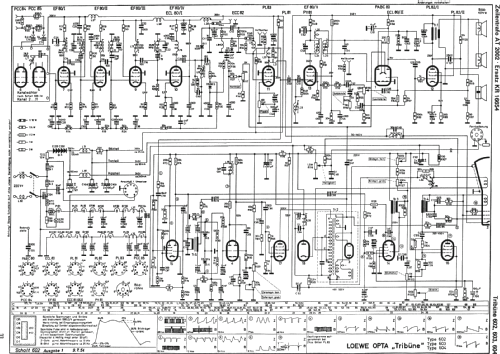 Tribüne 602; Loewe-Opta; (ID = 234979) Television